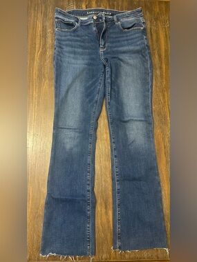 American Eagle Outfitters Dark Blue Flare Jeans